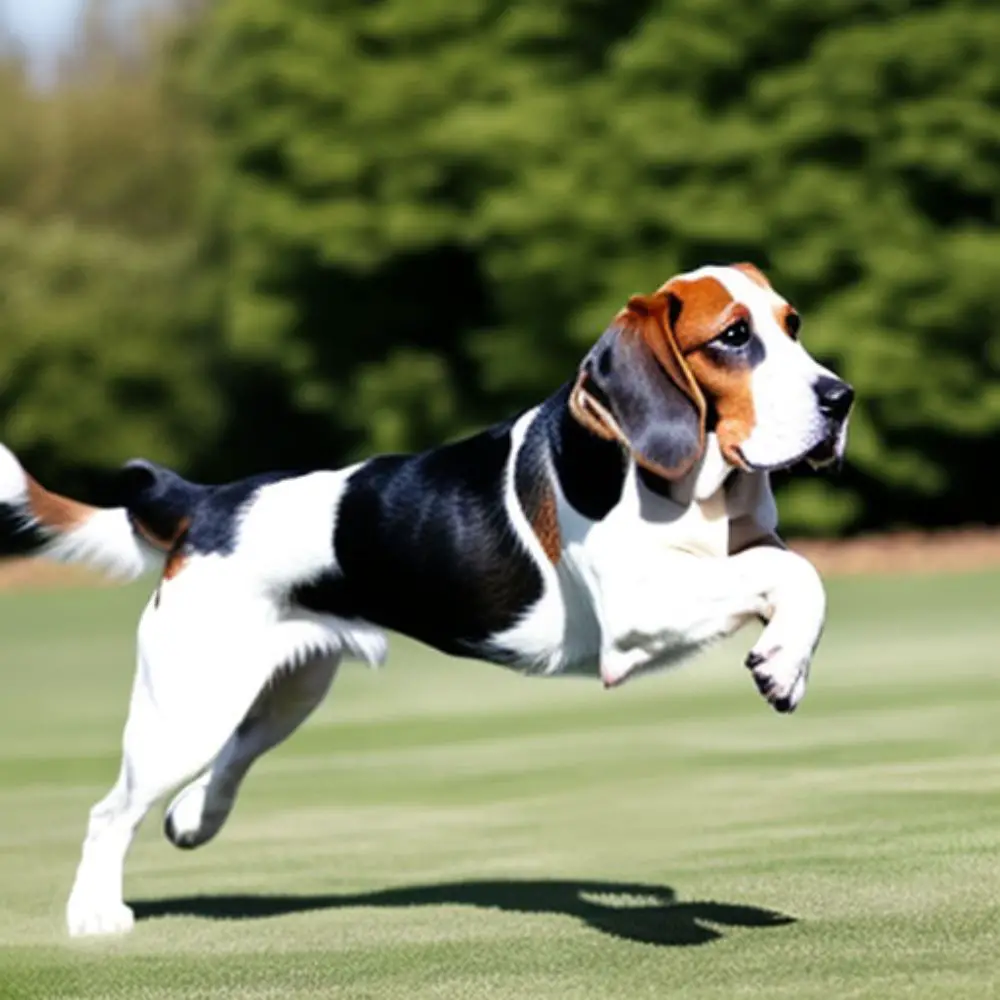 Basset Hounds running Excercise - Are Basset Hounds High Maintenance Dog