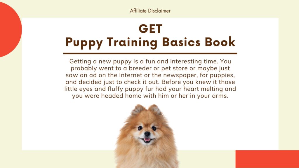 Puppy Training Basics Book